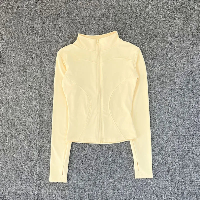 Women’s Sports Jacket – Workout Long Sleeve