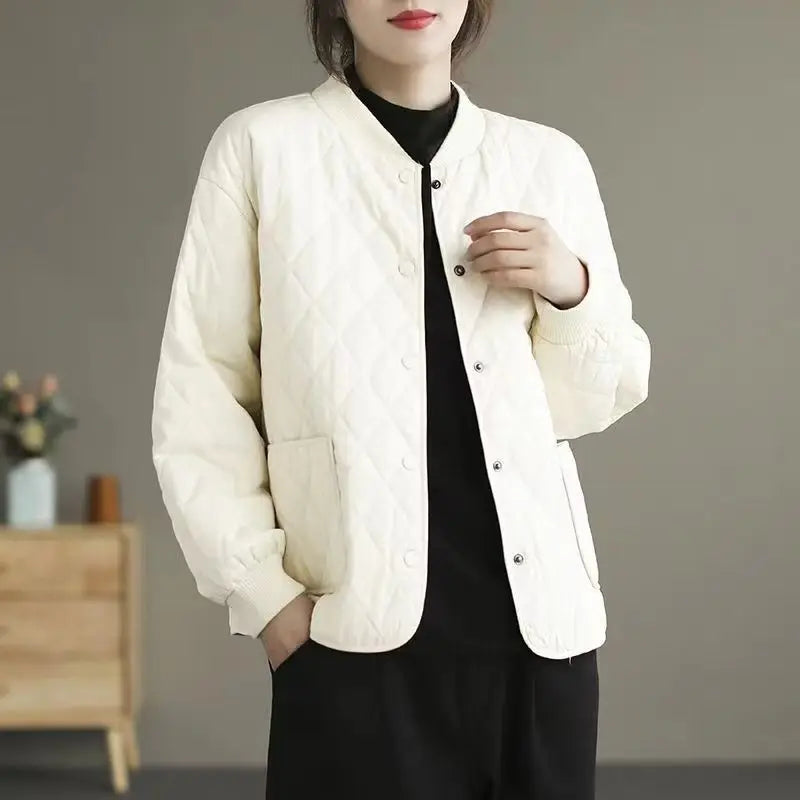 Quilted Cotton Jacket – Women’s Winter Coat