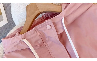 Hooded Zipper Jacket – Women’s Loose Fit