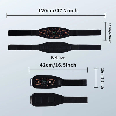 EMS Abs Trainer Belt – Smart Muscle Massager