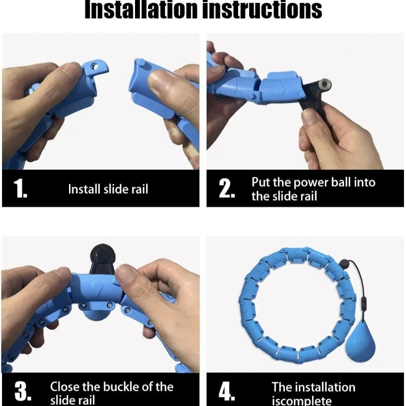 Adjustable Fitness Hula Hoop
