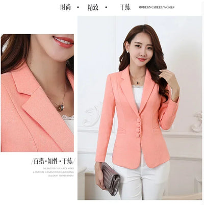 Slim Fit Blazer – Women’s Office Suit