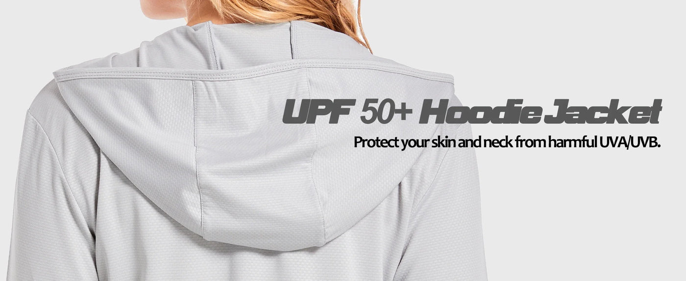 UPF 50+ Jacket – Women’s Sun Protection Hoodie