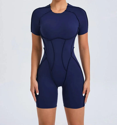 One-Piece Gym Jumpsuit – Sexy Athletic Yoga Suit