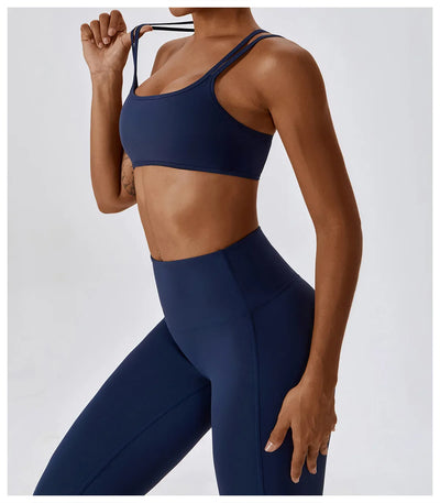 Seamless 2-Piece Workout Set – High Waist Leggings & Top