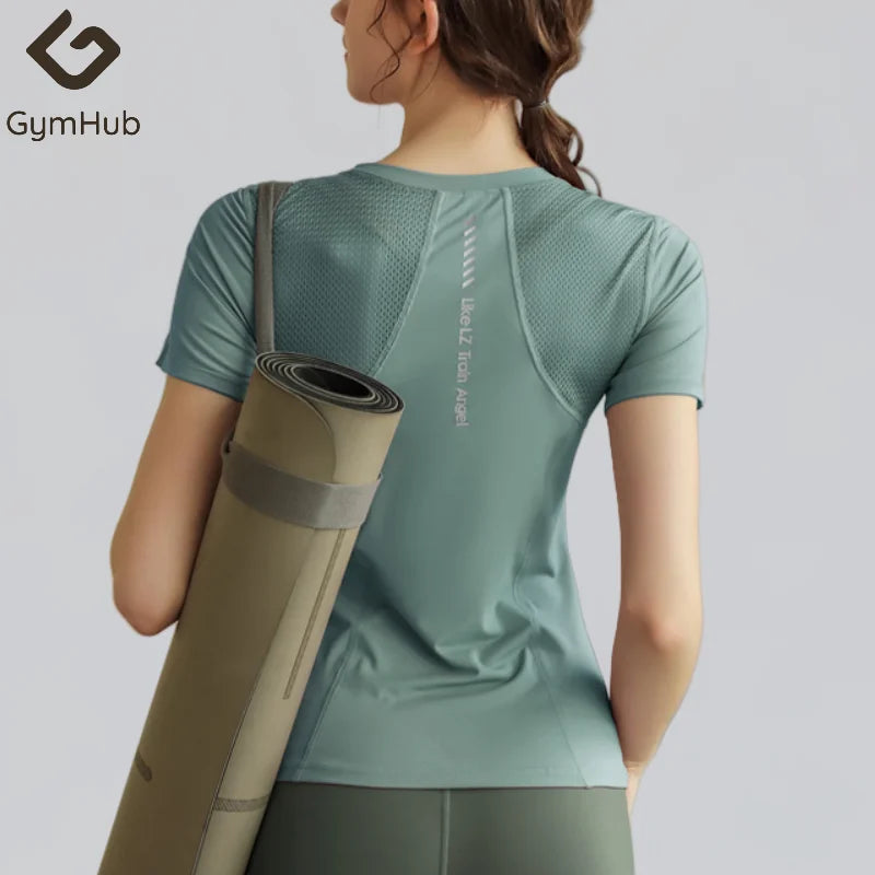 Quick Dry Short Sleeve Sports Top