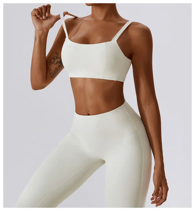 Seamless 2-Piece Workout Set – High Waist Leggings & Top