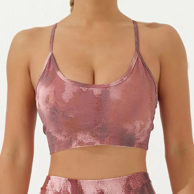 Women’s 2-Piece Gym Set – Sports Bra & Leggings