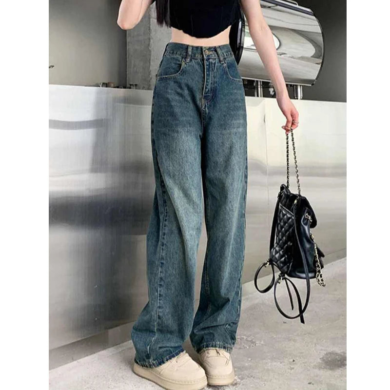 Wide Leg High Waist Jeans