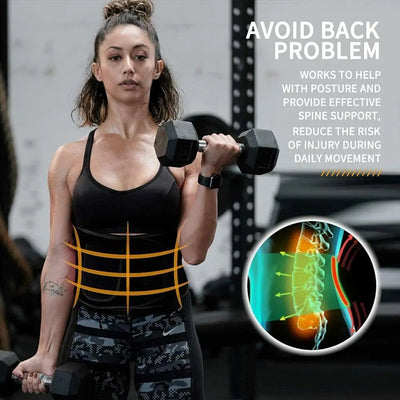 Waist Trainer Wrap – Sweat Belt & Tummy Control