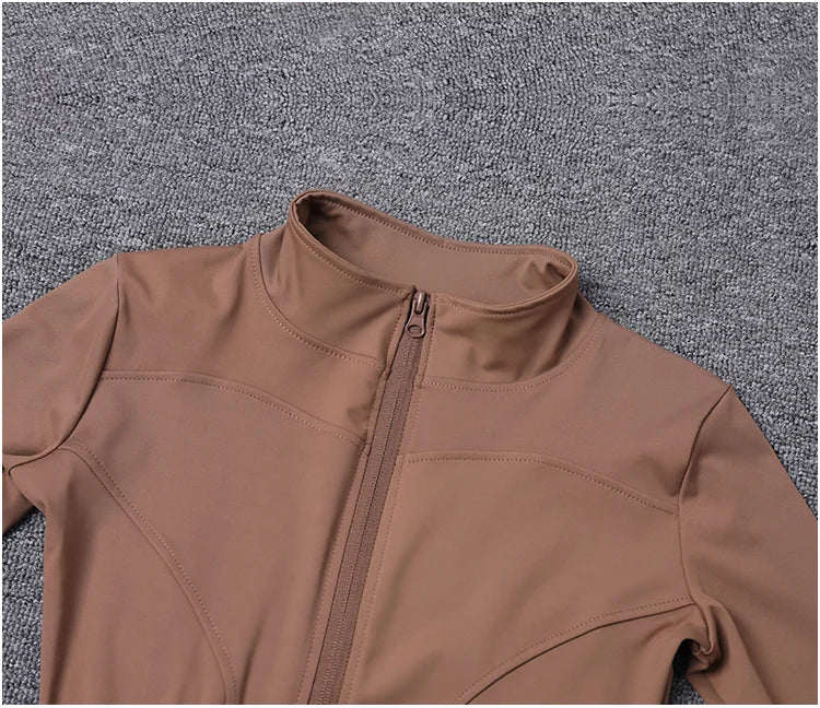 Women’s Sports Jacket – Workout Long Sleeve
