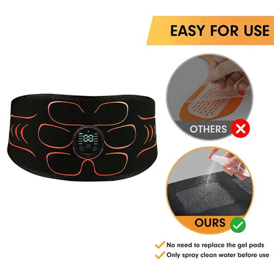 EMS Abs Trainer Belt – Smart Muscle Massager