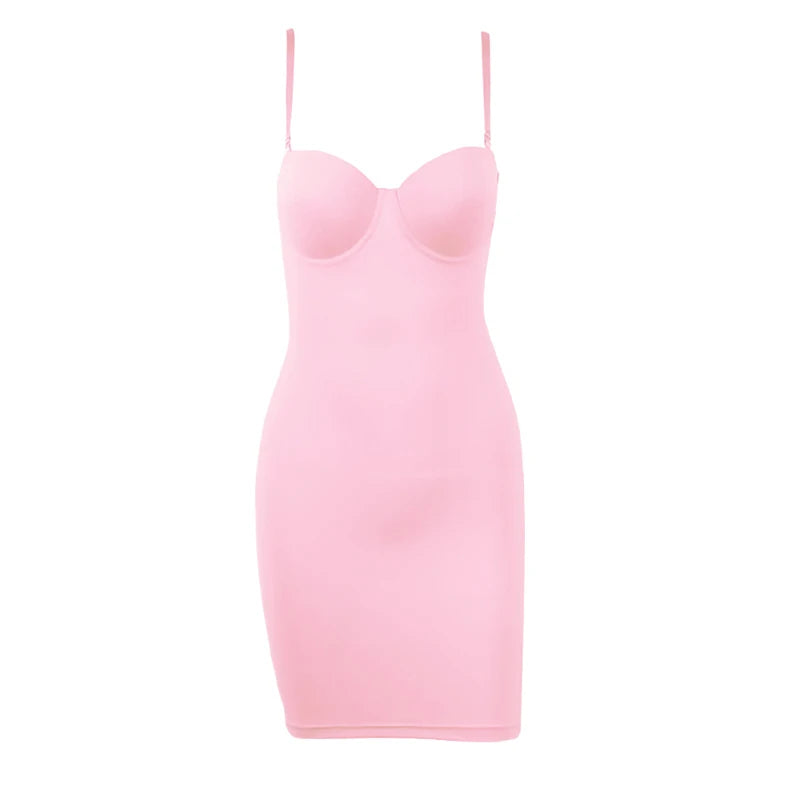 Slimming Full Length Shapewear Tube Dress