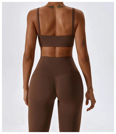 Seamless 2-Piece Workout Set – High Waist Leggings & Top
