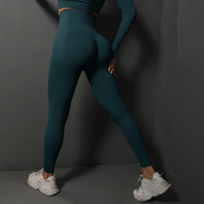 Booty Lifting Leggings – High Waist Seamless Yoga Pants