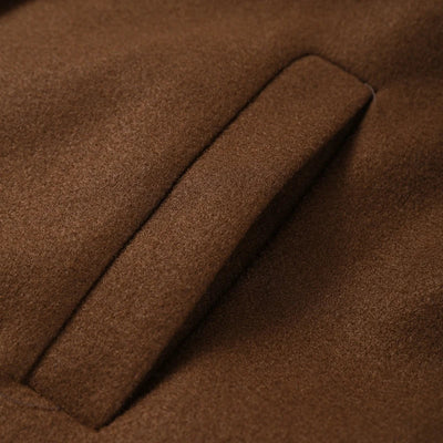 Wool Blend Coat – Elegant Belted Winter Wear