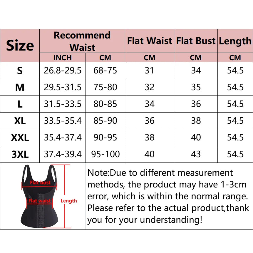 Waist Trainer Vest – Slimming Sauna Shapewear Top