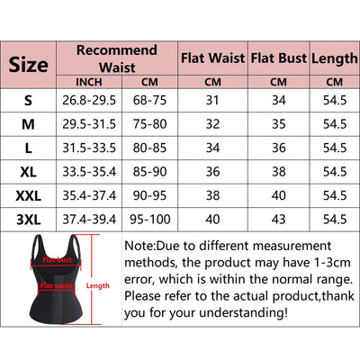 Waist Trainer Vest – Slimming Sauna Shapewear Top