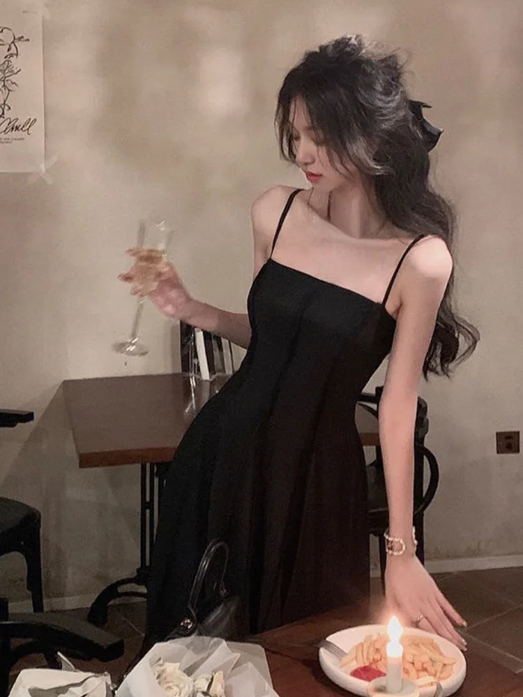 Vintage A-Line Maxi Dress – Summer Sling Style
