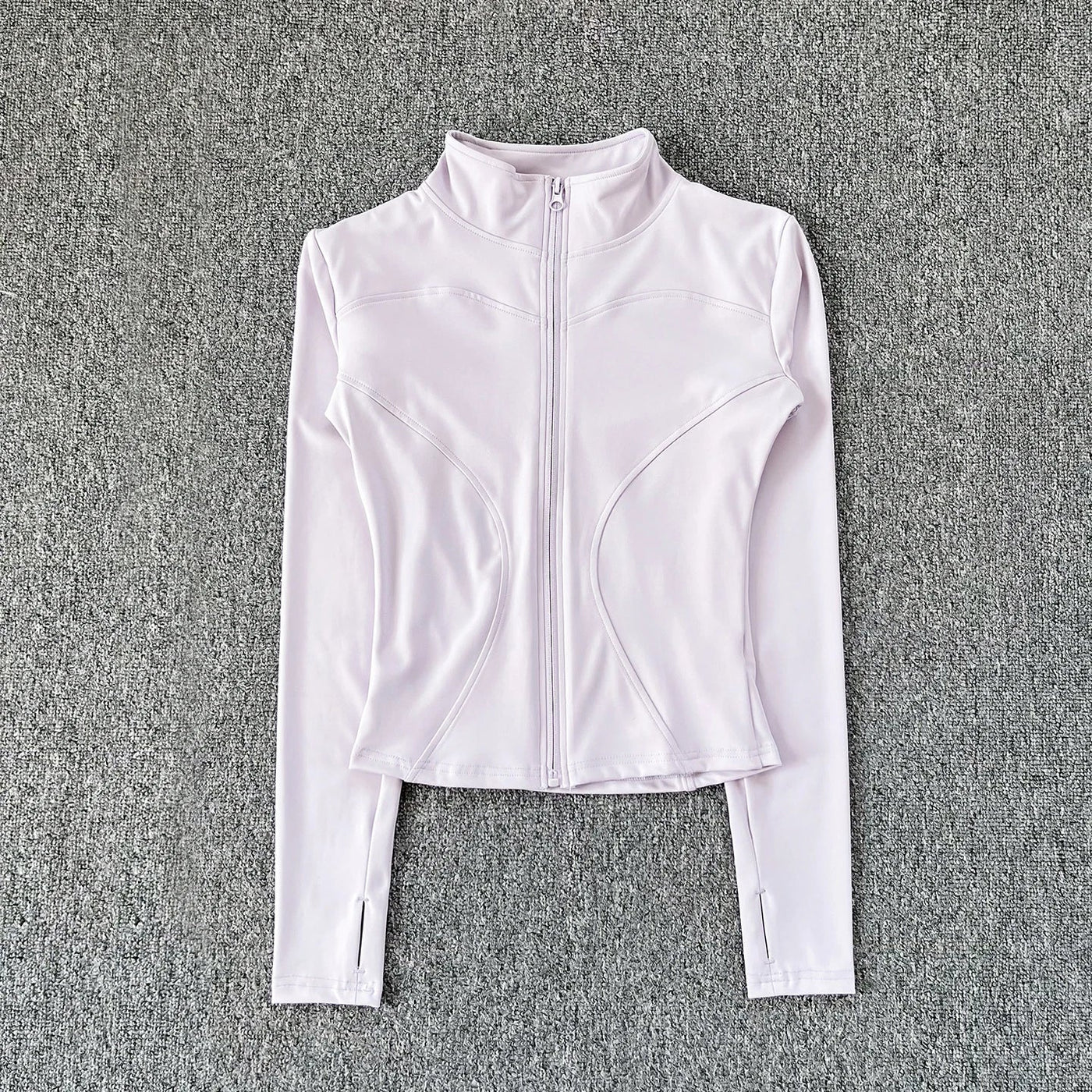 Women’s Sports Jacket – Workout Long Sleeve