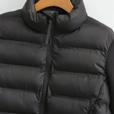Splice short cotton jacket