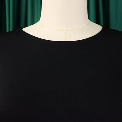 Elegant Sheath Midi Dress – O-Neck Bodycon Office Style