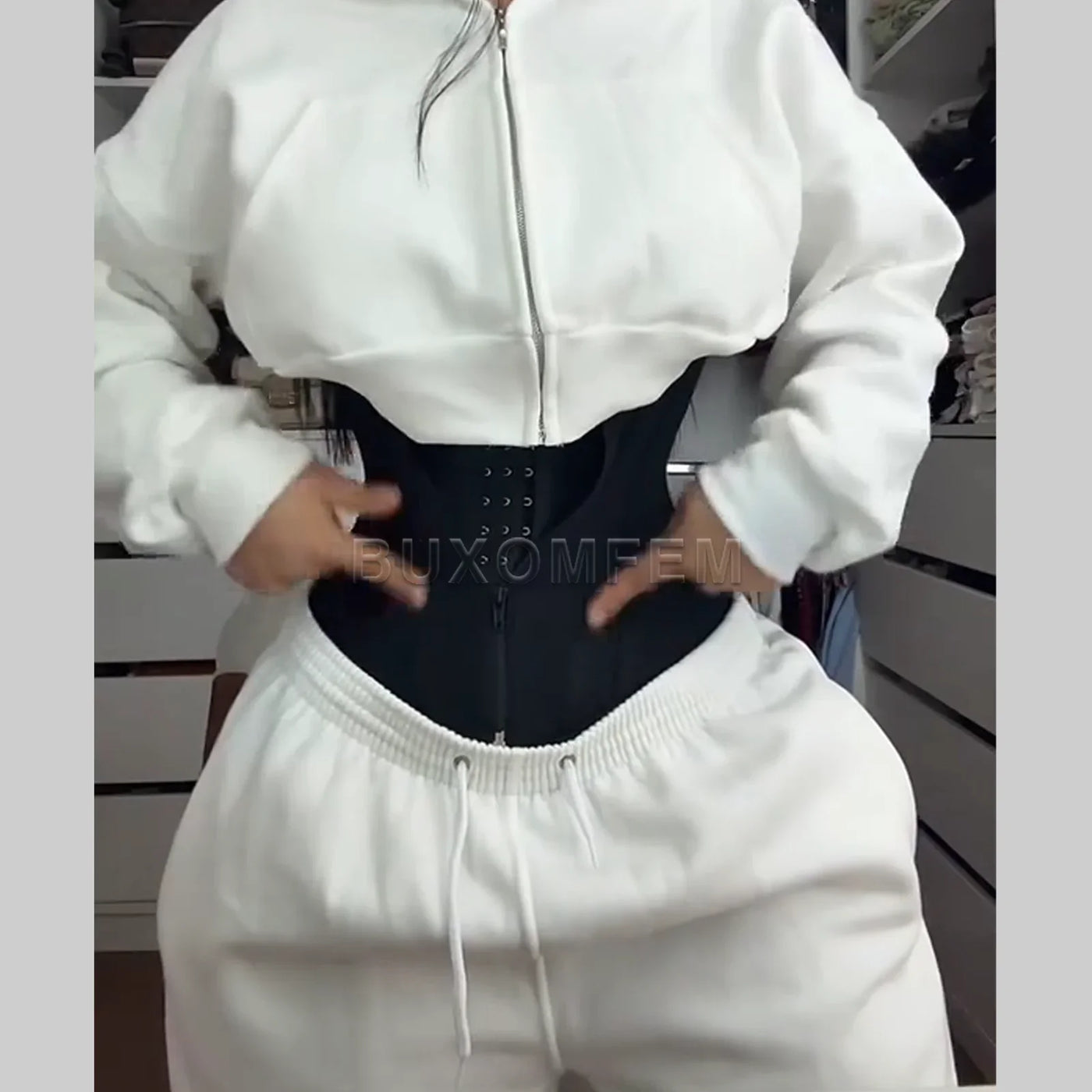 Colombian Waist Cincher – Tummy Control Zip Shaper