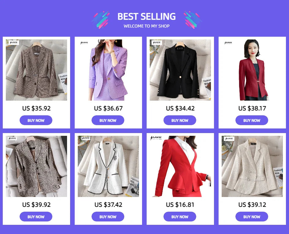 Elegant Blazer – Women’s Office Wear