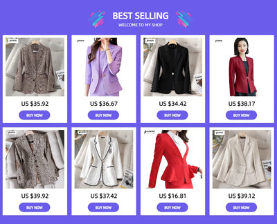 Elegant Blazer – Women’s Office Wear