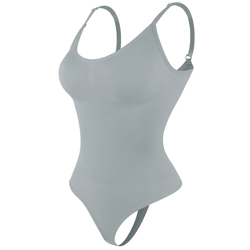 Seamless Shapwear Thong Bodysuit