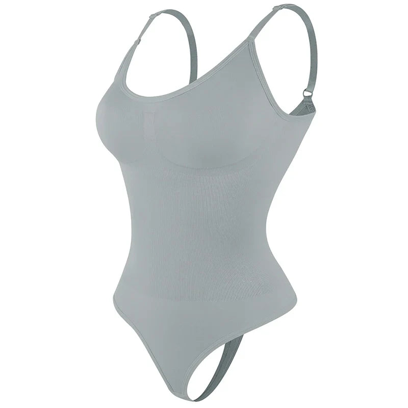 Seamless Shapwear Thong Bodysuit