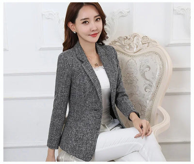 Slim Fit Blazer – Women’s Office Suit