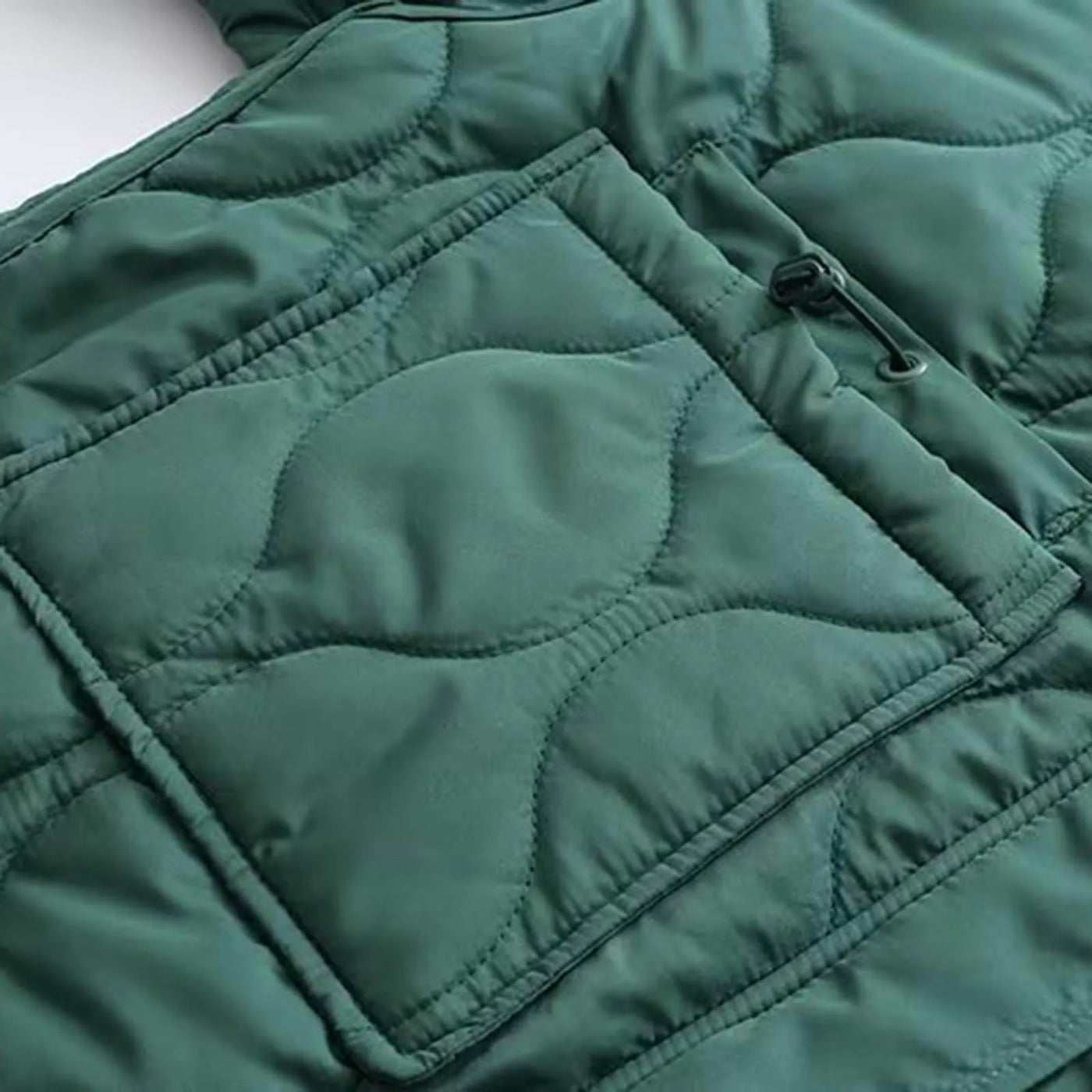 Plus Size Quilted Jacket – Women’s Winter Coat