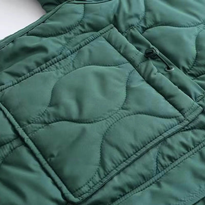 Plus Size Quilted Jacket – Women’s Winter Coat