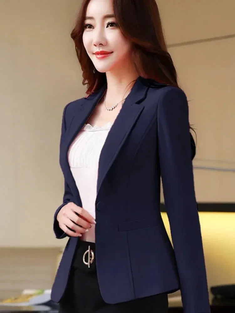 Chiffon Blazer – Women’s Slim Fit Office Wear