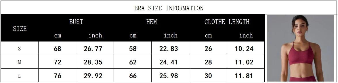 Cross-Back Sports Bra – Padded Yoga Bralette
