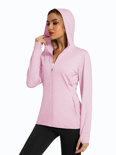 UPF 50+ Jacket – Women’s Sun Protection Hoodie
