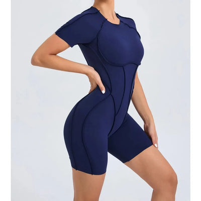 One-Piece Gym Jumpsuit – Sexy Athletic Yoga Suit