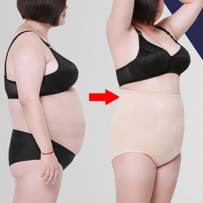 3pcs High Waist Tummy Control Shapewear Panties