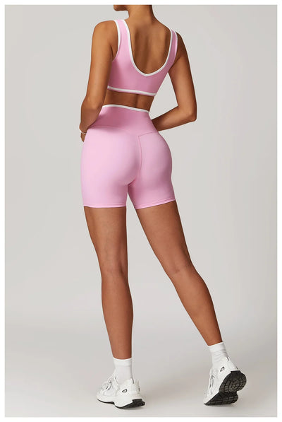 2-Piece Yoga Set – High Waist Leggings & Sports Bra for Women