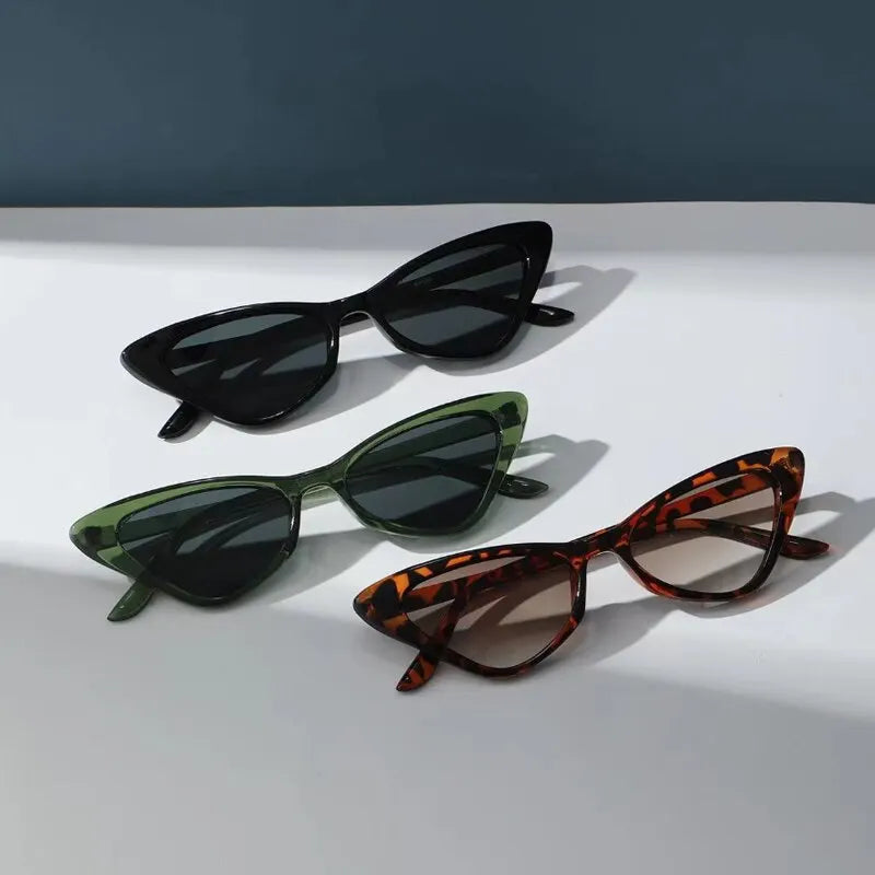 3 Pairs Per Set Small Cat Eye Sunglasses