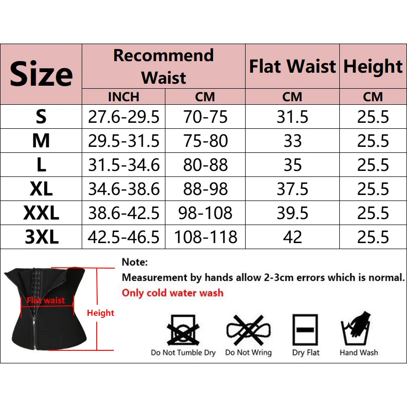 Tummy Control Waist Trainer – Slimming Corset Belt