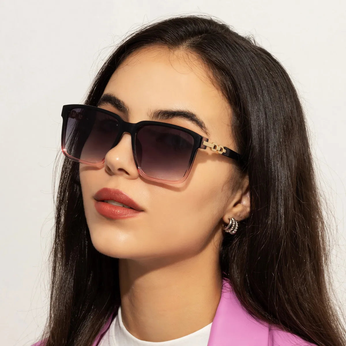 Womens Square Style Sunglasses