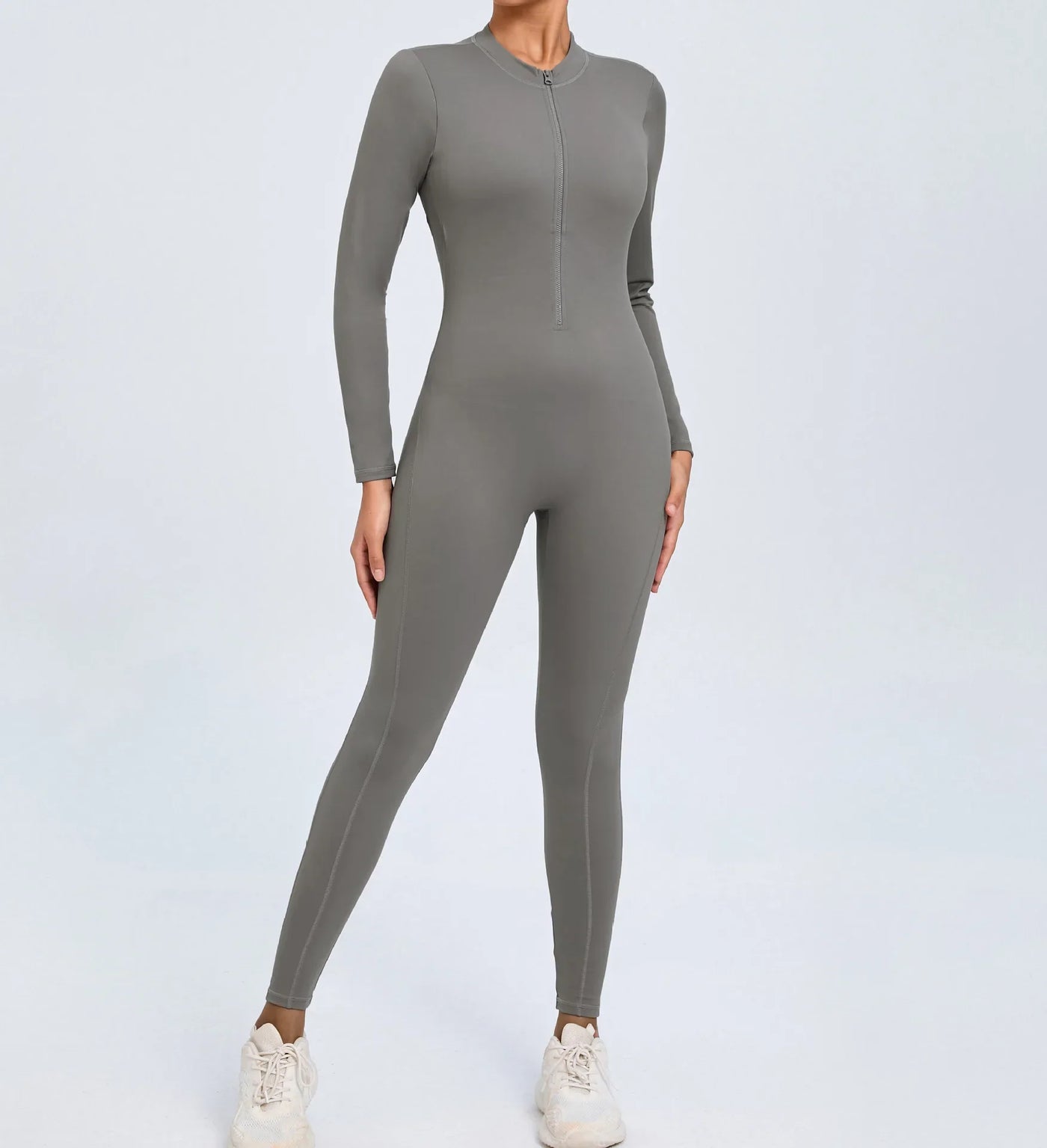 One-Piece Fitness Jumpsuit – Seamless Women’s Training Suit