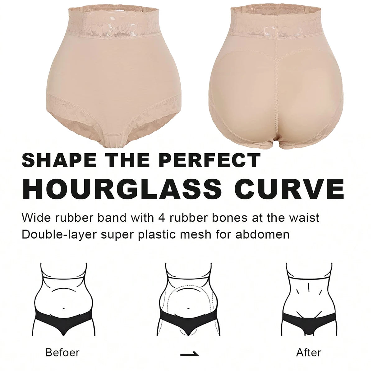 Slim Stretch Shapewear Pants