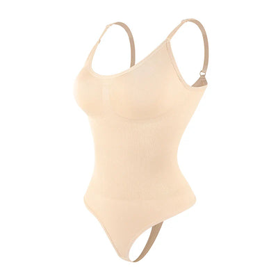 Seamless Shapwear Thong Bodysuit