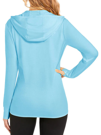 UPF 50+ Jacket – Women’s Sun Protection Hoodie