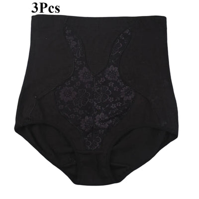 3pcs High Waist Tummy Control Shapewear Panties
