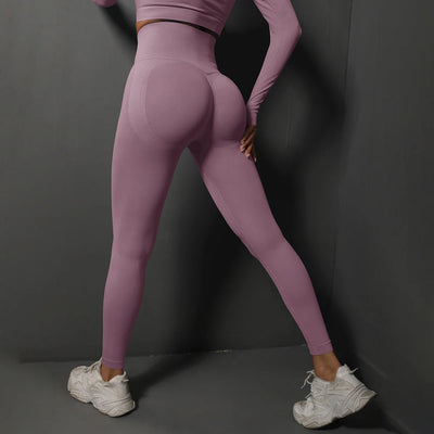 Booty Lifting Leggings – High Waist Seamless Yoga Pants