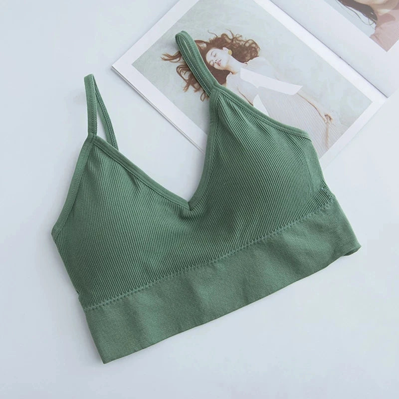 Seamless Yoga Sports Bra